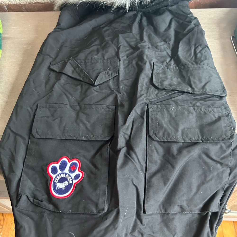 Canada Pooch Black Dog Jacket